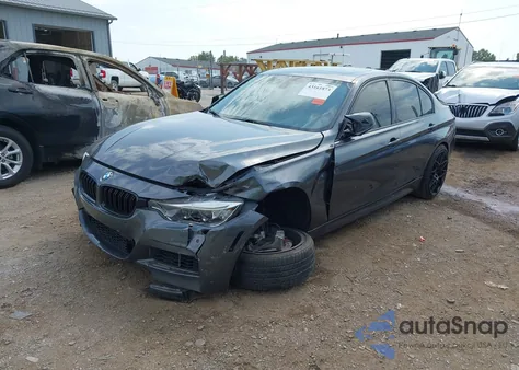 2013 BMW 335I из США, поврежденный, VIN WBA3A9C54DF476287